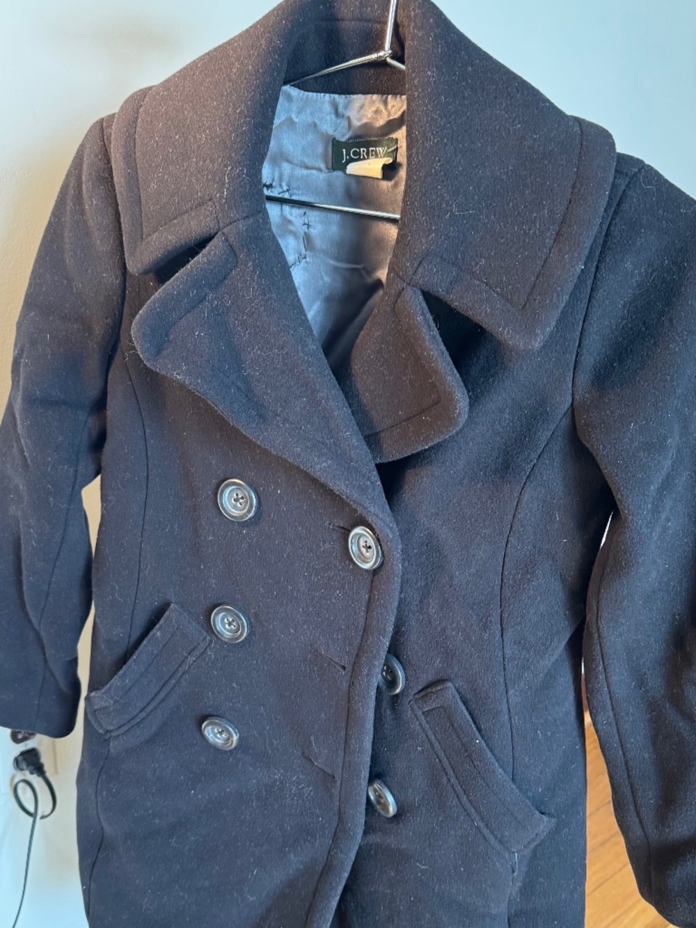 Pea coats two
